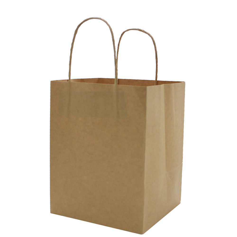 HE3804Brown Twisted Handle Paper Bag Kwong Wah Paper Product Co Ltd